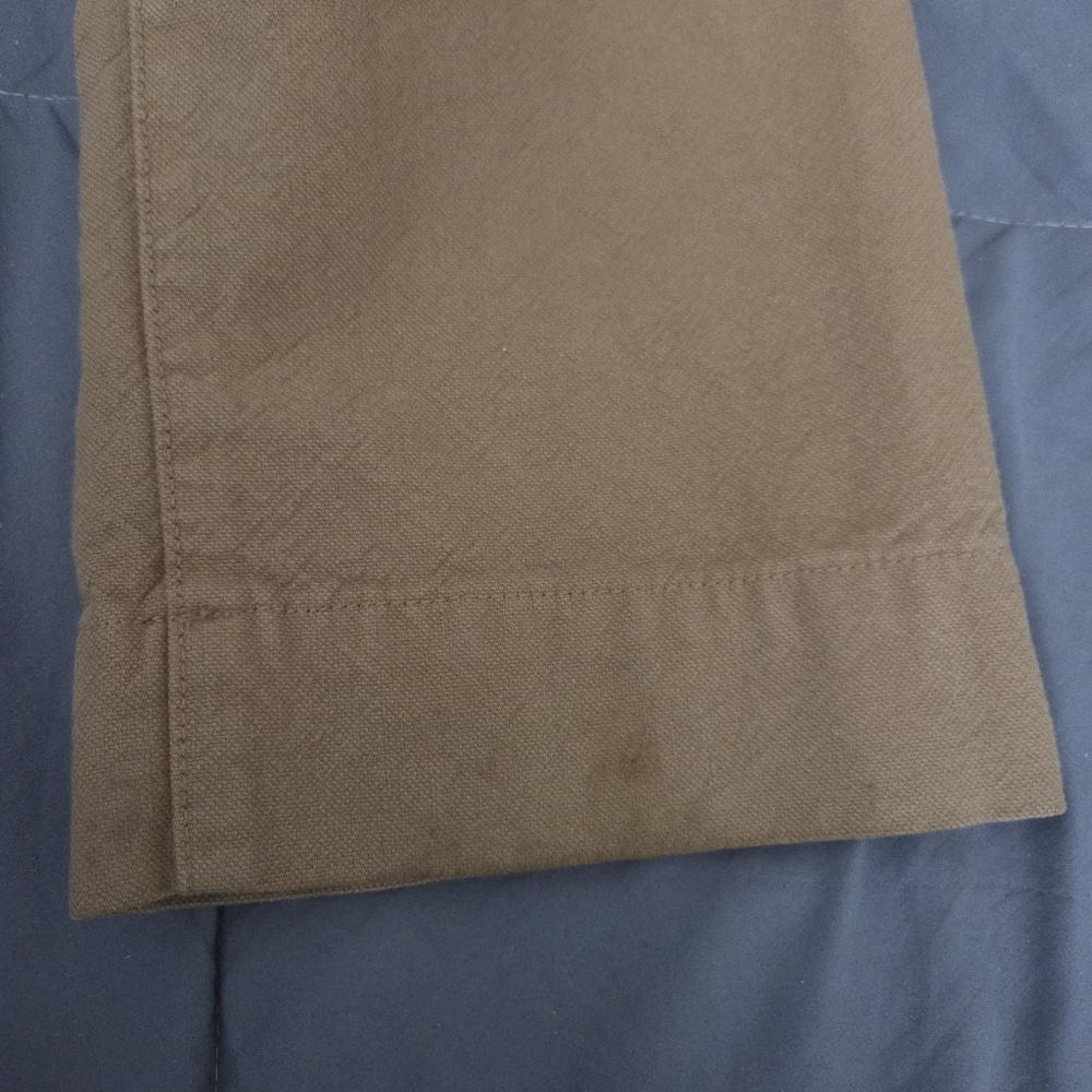 Everlane The Canvas Organic Cotton Anorak Jacket Utility Military Chore Sz M - Picture 12 of 13